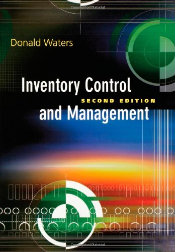 Inventory Control And Management 2nd Donald Waters