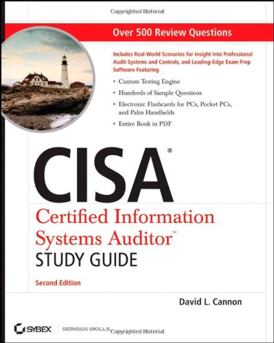 Cisa Certified Information Systems Auditor Study Guide 2nd Edition David L Cannon