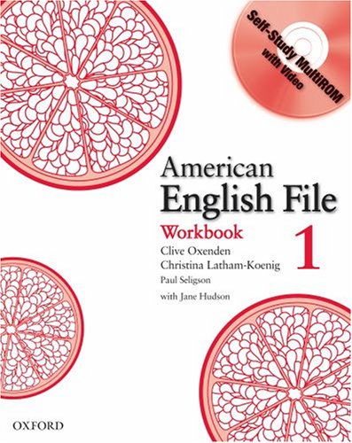 American English File 1 Workbook 1st Edition Clive Oxenden Christina Lathamkoenig