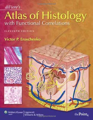 Difiores Atlas Of Histology With Functional Correlations Point Lippincott Williams Wilkins Eleventh North American Edition Victor P Eroschenko