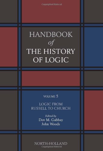 Logic From Russell To Church 1st Dov M Gabbay John Woods