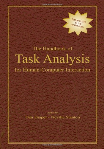 The Handbook Of Task Analysis For Humancomputer Interaction Harcdr Dan Diaper