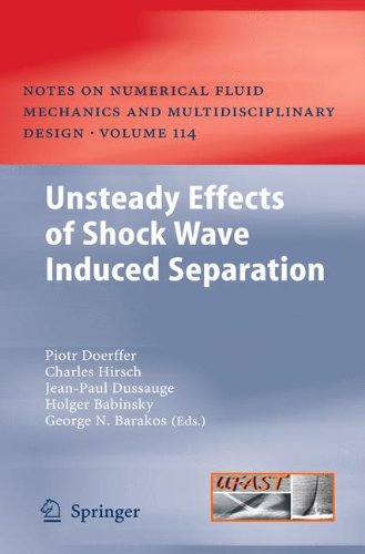 Unsteady Effects Of Shock Wave Induced Separation 1st Edition Piotr Doerffer