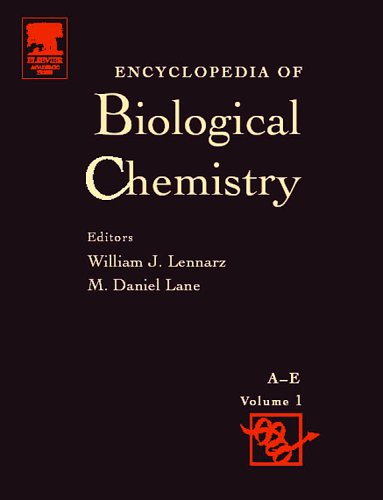 Encyclopedia Of Biological Chemistry Fourvolume Set 1st Edition William J Lennarz