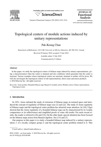 Journal Of Functional Analysis Volume 259 Issues 9 10 11 12 A Connes