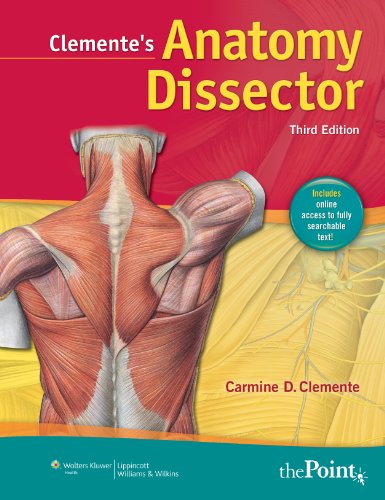 Clementes Anatomy Dissector Third Carmine D Clemente Phd
