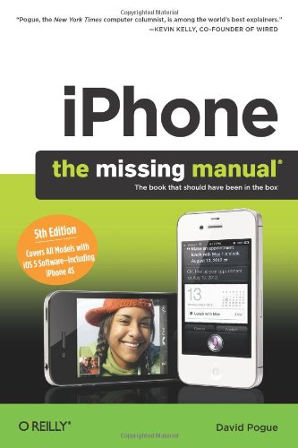 Iphone The Missing Manual 5th Edition David Pogue