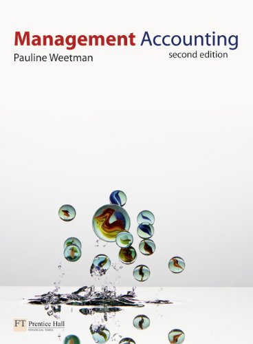 Management Accounting 2nd Revised Edition Pauline Weetman