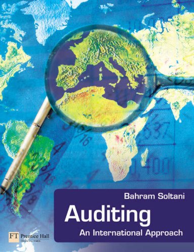 Auditing An International Approach Bahram Soltani