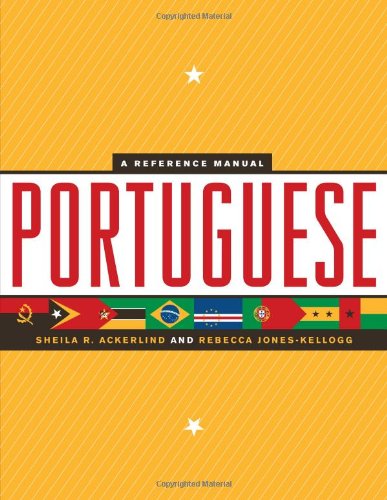 Portuguese A Reference Manual Bilingual Sheila R Ackerlind
