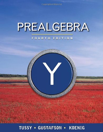 Prealgebra Fourth Edition Available 2011 Titles Enhanced Web Assign 4th Alan S Tussy