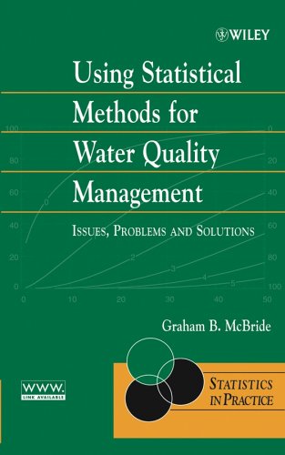 Using Statistical Methods For Water Quality Management Issues Problems And Solutions 1st Edition Graham B Mcbride