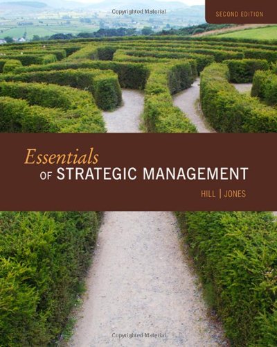 Essentials Of Strategic Management 2nd Edition Charles Hill Gareth Jones