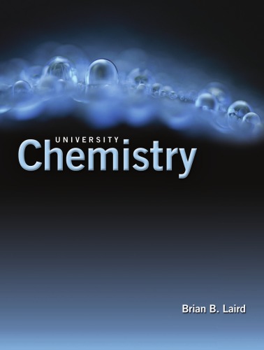 University Chemistry Brian B Laird