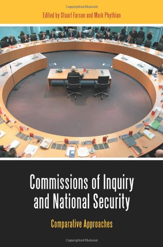 Commissions Of Inquiry And National Security Comparative Approaches Praeger Security International 1st Edition Stuart Farson