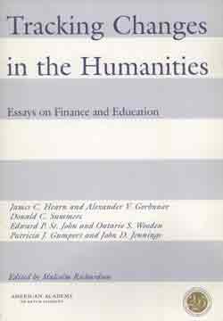 Tracking Changes In The Humanities Essays On Finance And Education James C Hearn