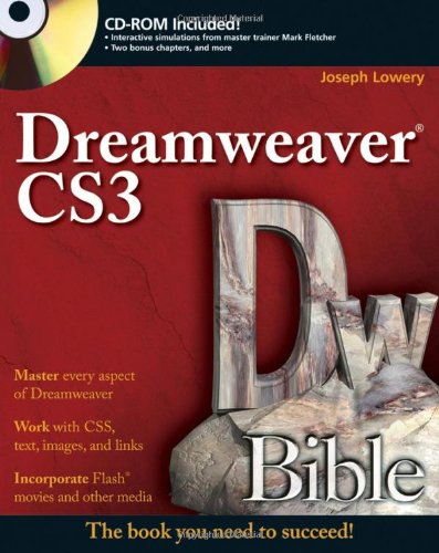 Dreamweaver Cs3 Bible Joseph W Lowery