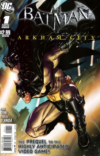 Batman Arkham City 1 Comic Issue 1st Paul Dini