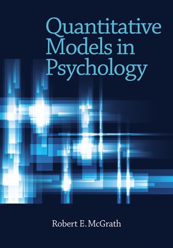 Quantitative Models In Psychology 1st Edition Robert E Mcgrath