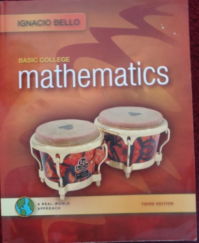 Basic College Mathematics 3rd Edition Ignacio Bello