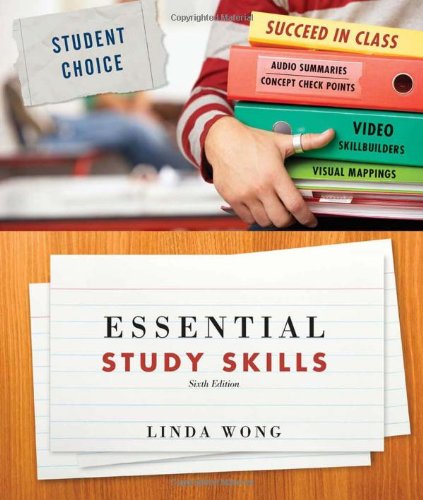 Essential Study Skills 6th Linda Wong