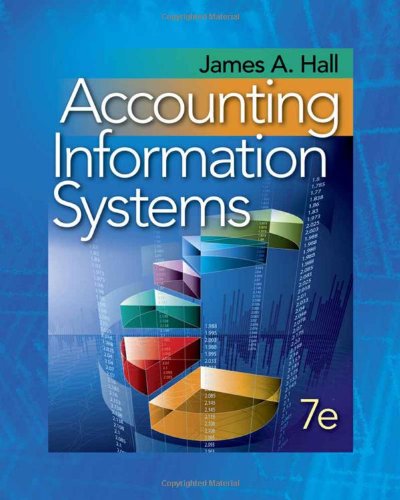 Accounting Information Systems 7th Edition 7th James A Hall
