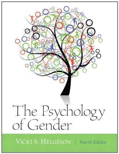 Psychology Of Gender 4th Edition 4th Edition Vicki S Helgeson