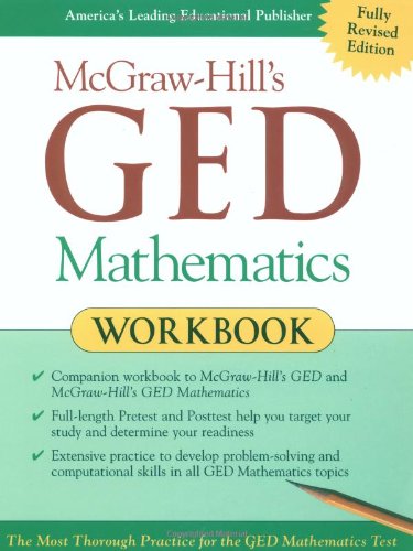 Mcgrawhills Ged Mathematics Workbook 1st Edition Jerry Howett