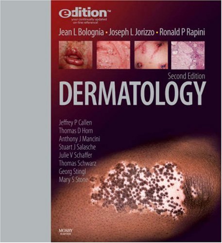 Dermatology Bolognia 2nd Edition 2volume Set 2nd Edition Jean L Bolognia Md
