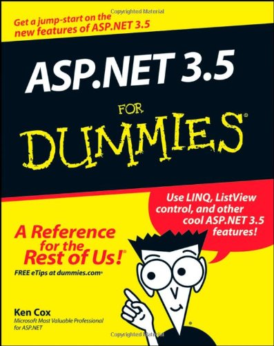 Aspnet 35 For Dummies 1st Edition Ken Cox
