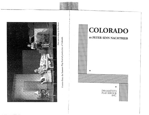 Colorado Acting Edition Peter Sinn Nachtrieb