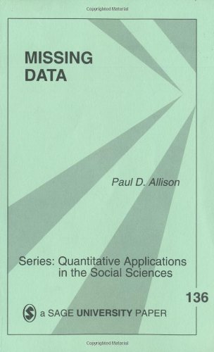 Missing Data 1st Edition Paul D Allison