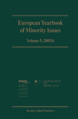 European Yearbook Of Minority Issues 20052006 Volume 5 Volumes 20052006 Arie Bloed