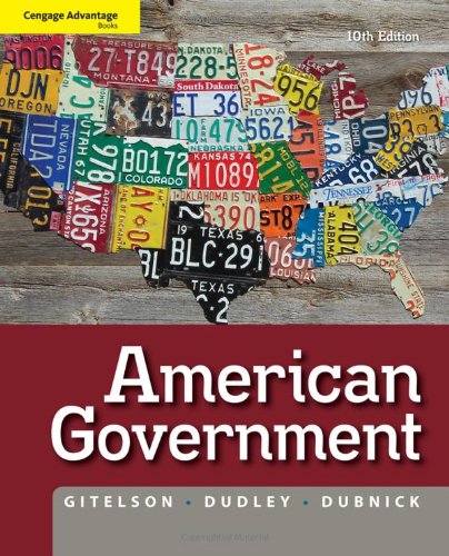 American Government Tenth Edition 10th Edition Alan Gitelson