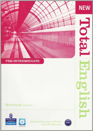 New Total English Preintermediate Workbook With Key Moreton