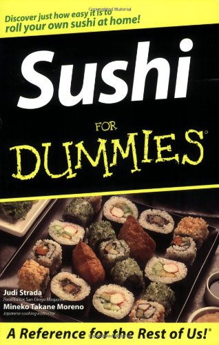 Sushi For Dummies 1st Edition Judi Strada Mineko Takane Moreno