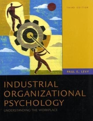 Industrial Organizational Psychology Third Paul Levy