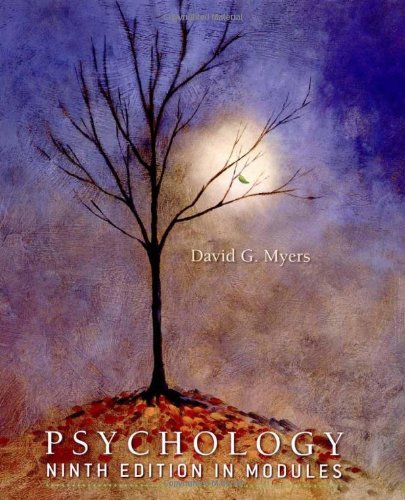 Psychology In Modules Ninth Edition David G Myers