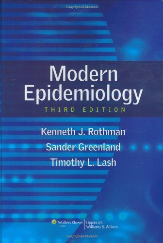 Modern Epidemiology Third Kenneth J Rothman Sander Greenland