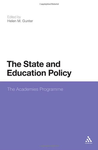 State And Education Policy The Academies Programme Helen M Gunter