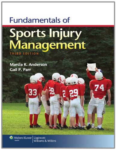 Fundamentals Of Sports Injury Management 3rd Marcia K Anderson