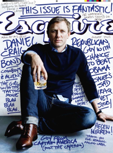 Esquire August 2011 Daniel Craig This Issue Is Fantastic Vol 156 No 1 Esquire
