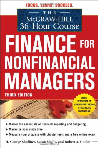 The Mcgrawhill 36hour Course Finance For Nonfinancial Managers Third Edition 3rd Edition H George Shoffner