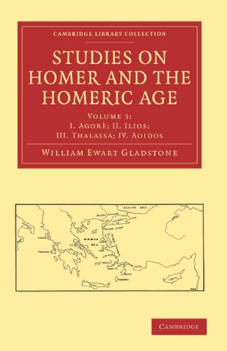 Studies On Homer And The Homeric Age 1st Edition William Ewart Gladstone