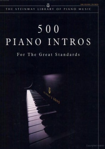 500 Piano Intros For The Great Standards Ed Shanapy