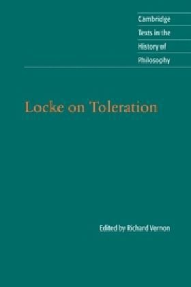 Locke On Toleration 1st Edition John Locke Richard Vernon Editor