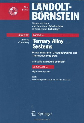 Landoltbrstein Group Iv Volume 11 Subvolume A Part 3 Ternary Alloy Systems Selected Systems From Alfev To Alnizr 1st Edition Gnter Effenberg