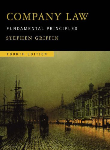 Company Law Fundamental Principles 4th Stephen Griffin Michael Hirst