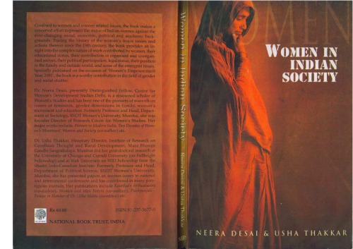 Women In Indian Society Neera Desai Usha Thakkar