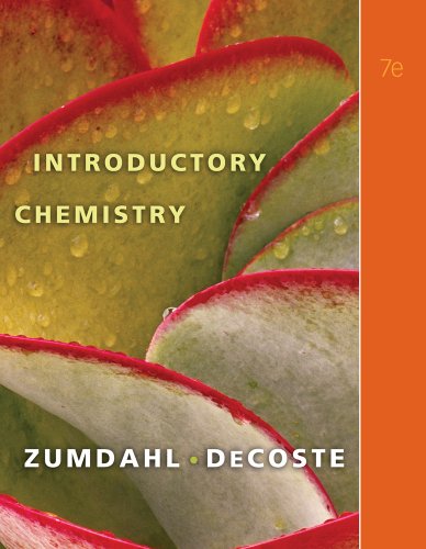 Introductory Chemistry 7th Steven S Zumdahl Donald J Decoste